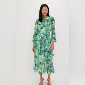 💚 NEW TUCKERNUCK Water Lilies Sasha Dress